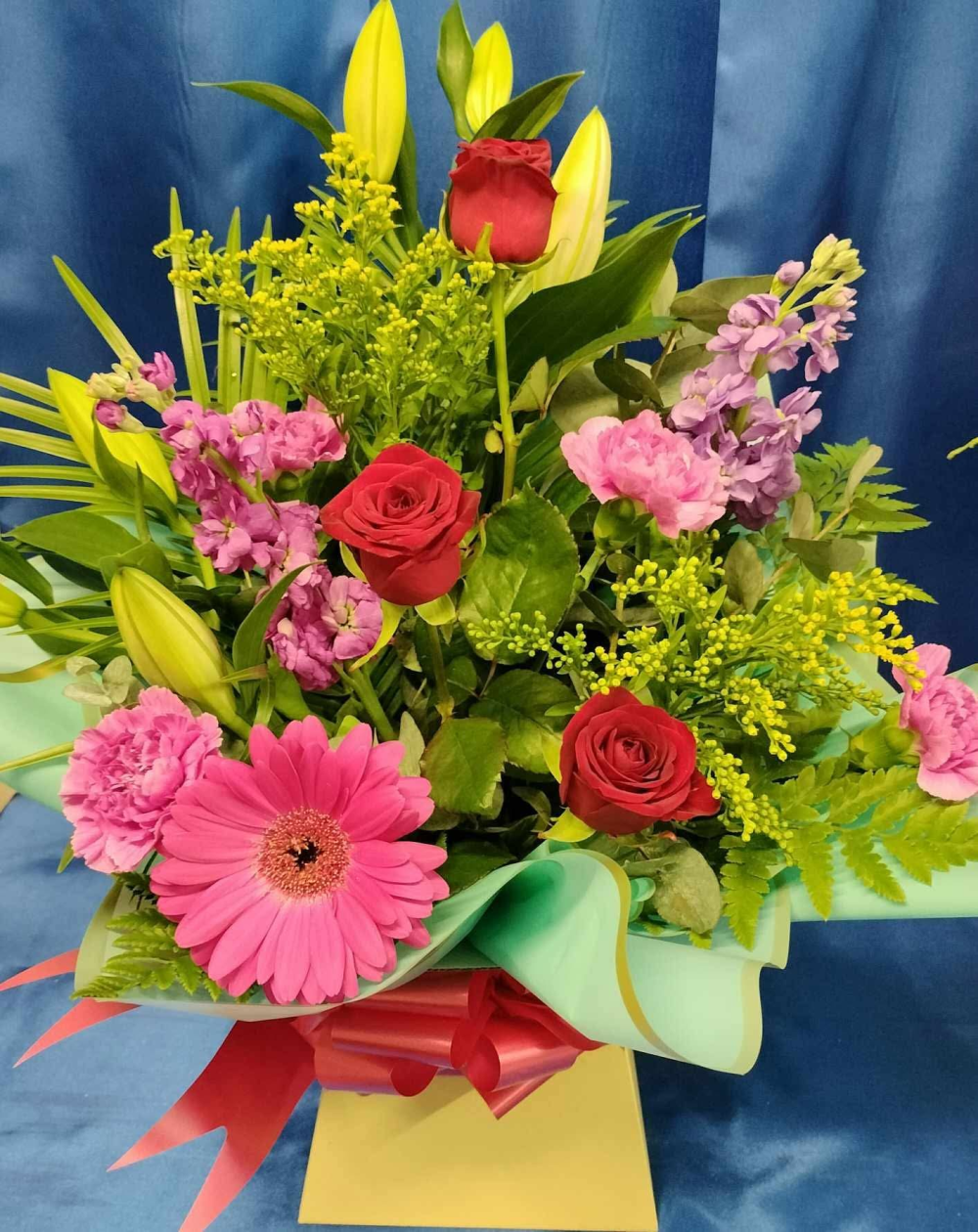 Vibrant Box Bouquet
