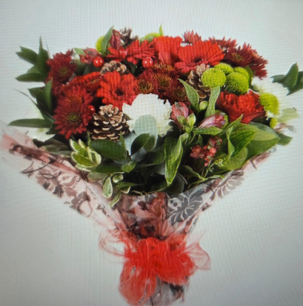 Merry Christmas Handtied